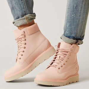Timberland Kenniston Light Pink Nubuck Boots